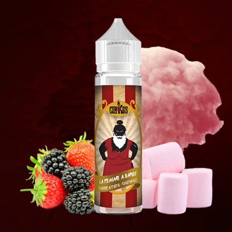 E-liquide Cirkus Black La Femme à Barbe 50 ML