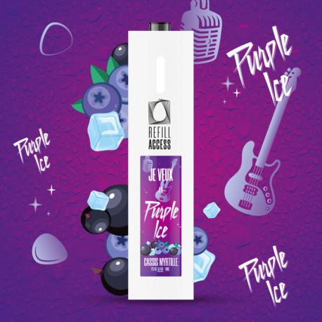 E-liquide Purple ice 50 ml - refill
