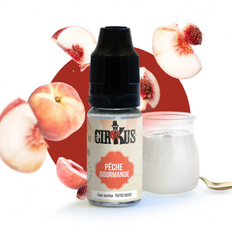 E-liquide Cirkus Pêche Gourmande