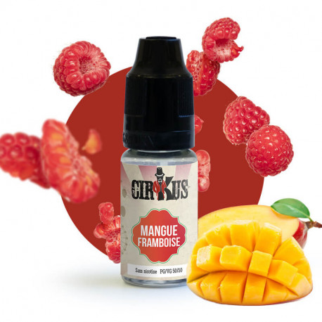 E-liquide Cirkus Mangue Framboise